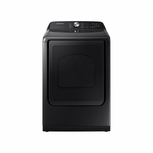 Almo 7.4 cu. ft. Smart Wi-Fi Enabled Electric Dryer, Steam Sanitize+ and Sensor Dry in Brushed Black DVE52A5500V